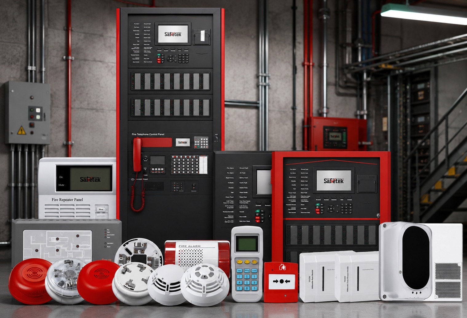 SAFETEK FIRE ALARM SYSTEM